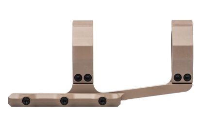 DESCRIPTION Our Aero Precision Ultralight 34mm Scope Mount SPR FDE features a rear ring that is pushed forward 2", resulting in better eye relief. This scope mount is designed to fit AR type upper receivers with Mil-Spec 1913 Picatinny rails and features a cross-slot keyway that offers excellent recoil protection. Our Ultralight Scope Mounts free you from unnecessary bulk, providing one of the lightest mounts in the industry. Check out our Magpul MBUS Offset sight Set