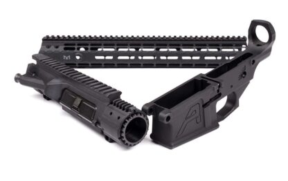 DESCRIPTION Save off the combined price when you buy the Aero Precision M5E1 Enhanced Builder Set! This package deal features the pieces you need to start building your own M5E1 (.308) Rifle, including an M5 Stripped Lower Receiver, M5E1 Upper Receiver and Enhanced Gen 2 Handguard of choice. Includes: M5 Stripped Lower Receiver M5E1 Assembled Enhanced Upper Receiver Enhanced Gen 2 15" Handguard All 3 pieces are finished in mil-spec Anodized Black Add barrels BCGs, CH, and spare parts