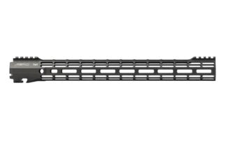 DESCRIPTION The Aero Precision AR15 16.6" ATLAS S-ONE Handguard Handguard is the newest addition to the Aero Precision Handguard lineup. Machined from 6061-T6 Aluminum, the S-ONE line of handguards are designed with size and weight in mind, providing the perfect handguard for your lightweight build. Our proprietary ATLAS attachment system is a durable and dependable mounting platform, maintaining a slim profile while still providing the strength and stability customers have grown to love from Aero Precision handguards. ATLAS The new Aero Taper Lock Attachment System (ATLAS) is both functional and aesthetically pleasing. It features 2 mirrored tapered locking nuts that provide evenly distributed clamping pressure across a custom engineered barrel nut with use of a turnbuckle screw. A ratcheting detent further secures the design while providing positive registration during installation. By design, the even pressure of the ATLAS system avoids distortion of the handguard often seen with current applications during installation. All hardware mounting parts are included with the purchase of an ATLAS Handguard. Lightweight By Design M-LOK Handguard Weights: 7.3" - 4.86 oz / 9.3" - 5.47 oz / 10.3" - 6.0 oz / 12.7" - 7.00 oz / 15" - 7.95 oz Mounting Hardware Weight: 1.9 oz (same across all S-ONE Handguard options) Features: Front and rear picatinny rail Eliminated center of top rail for weight reduction Indexing grooves in 12:00 position for positive grip control Quick disconnect sling socket at the 3, 6 and 9 o'clock positions Compatible with low profile gas blocks 1.3" Inside diameter 1.5" Outside diameter Compatible with mil-spec AR15 upper receivers and barrels NOT Compatible with M4E1 Enhanced Upper Receivers ATLAS Handguards are designed to match seamlessly with our M4E1 Threaded Upper Receivers. Additionally, they are compatible with any Mil-Spec AR-15 upper receivers as well. However, they may not be compatible with billet upper receivers due to indexing tabs. Save when you buy them as a combo. Please note: The ATLAS Handguards are NOT compatible with our M4E1 Enhanced Upper Receiver.