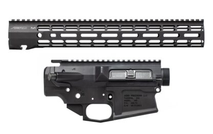DESCRIPTION Save off the combined price when you buy the Aero Precision M5 15" R-ONE Builder Set! This package deal features the pieces you need to start building your own M5 (.308) Rifle, including an M5 Stripped Lower Receiver, M5 Assembled Upper Receiver, and 15" Atlas R-ONE Handguard. Aero Precision Includes: M5 Stripped Lower Receiver M5 Assembled Upper Receiver 15" Atlas R-ONE Handguard 15" All 3 pieces are finished in mil-spec Anodized Black