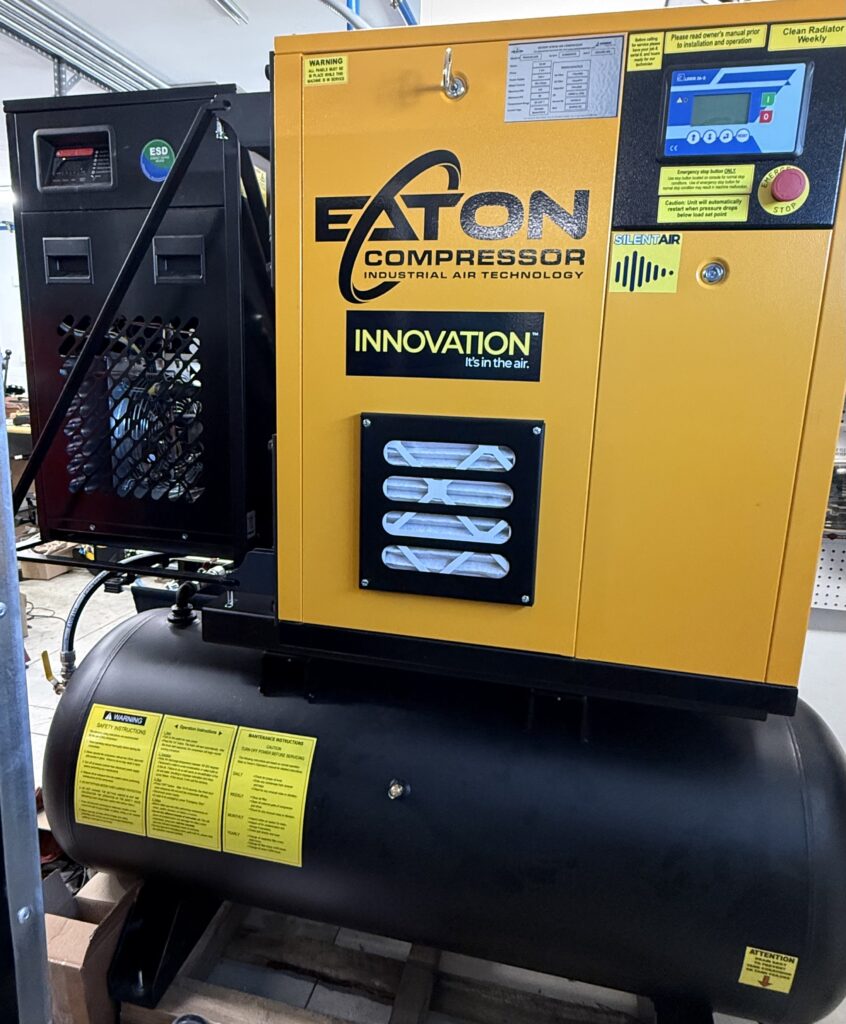 Eaton Compressors 10hp rotary air compressor with dryer