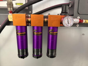 Tsunami 3-Stage air filtration for powder coat gun